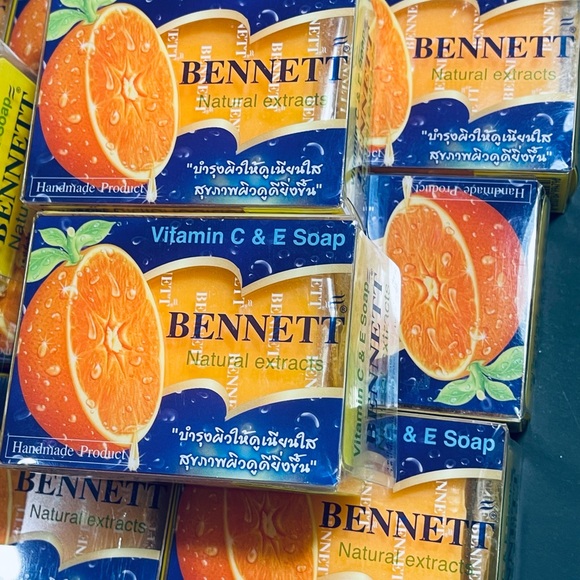 13x Bennett Vitamin C&E Soap Thai Handmade Product Natural Extracts Herbal Oil - Picture 2 of 7